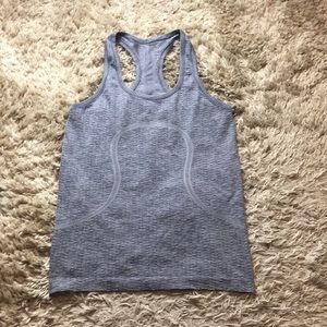 lululemon athletica Gray Tank Top